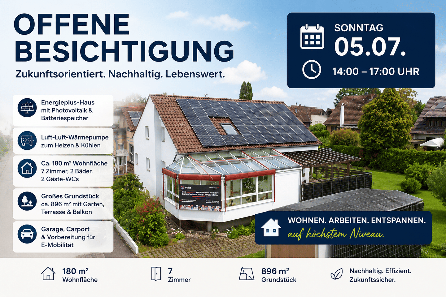 OFFENE BESICHTIGUNG AM SONNTAG, 05.07. | 14:00 – 17:00 UHR, 75417 Mühlacker