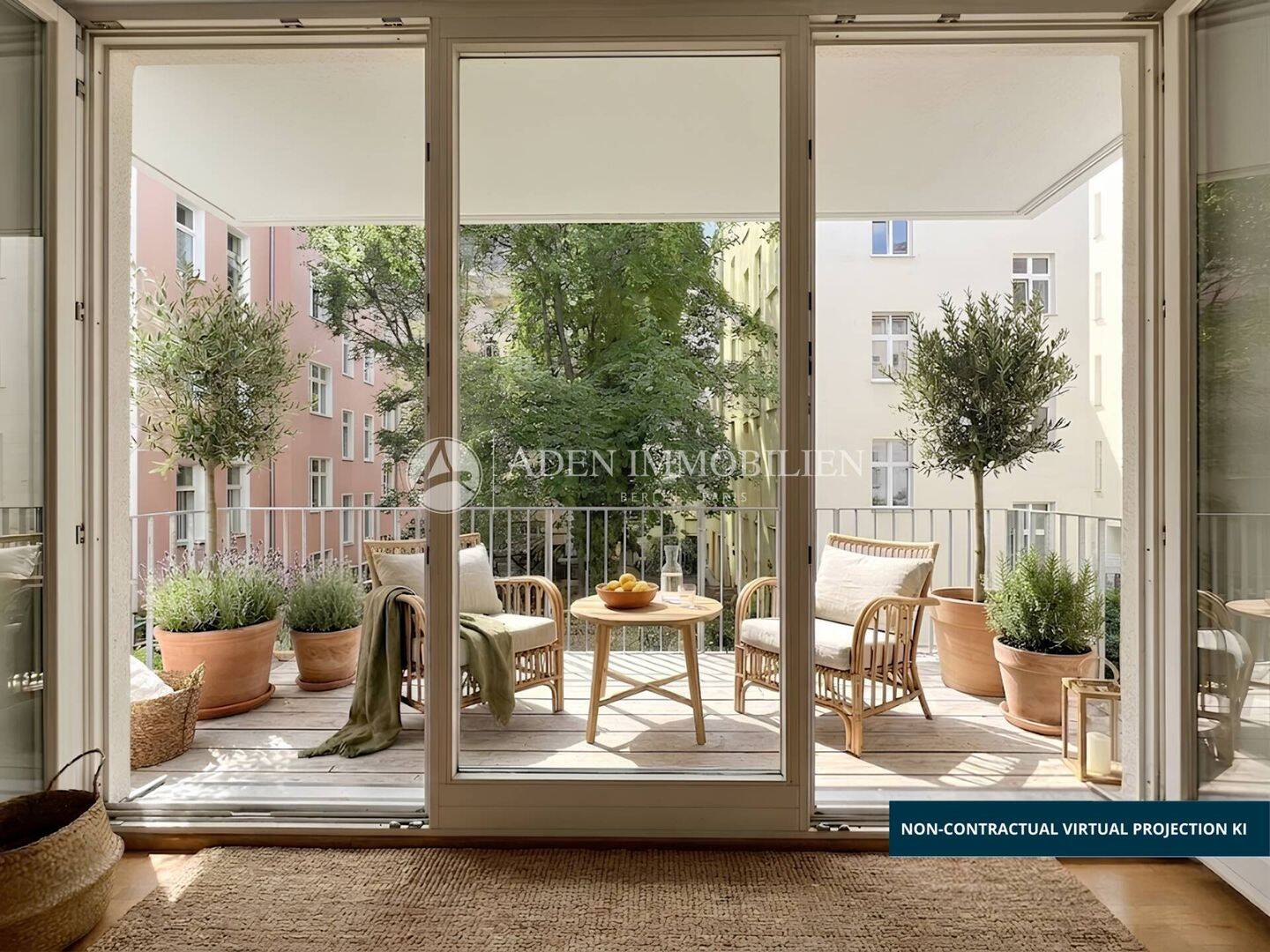 *Lichtdurchflutete 3-Zimmer-Wohnung mit großem Balkon in ruhiger Innenhoflage – Friedrichshain!*, 10249 Berlin (Friedrichshain-Kreuzberg Friedrichshain Prenzlauer Berg)