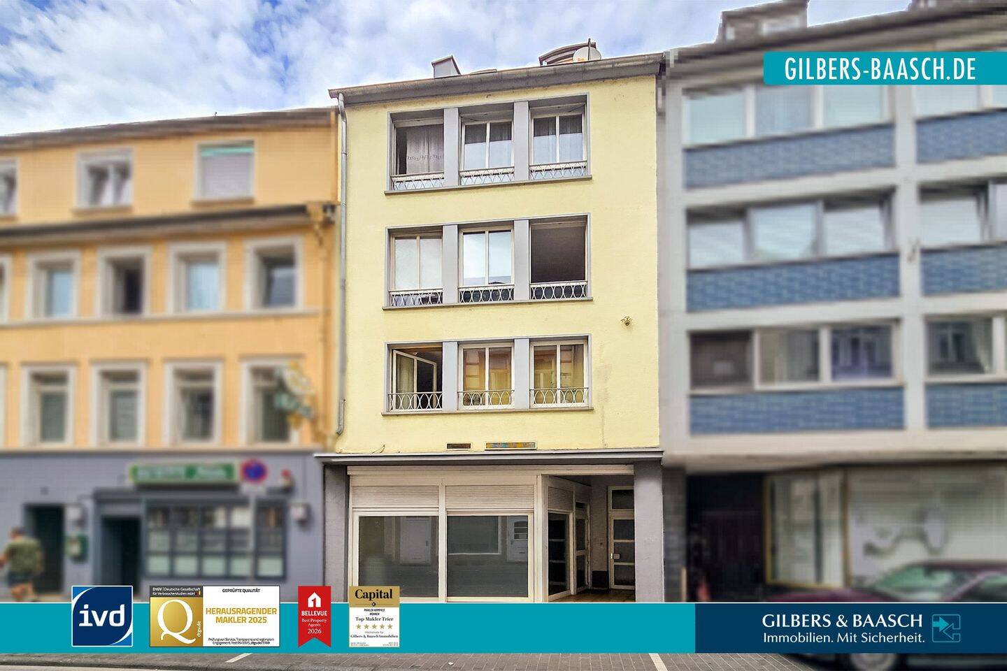 Attraktives Wohn- und Geschäftshaus mit Entwicklungspotenzial in innenstadtnaher Lage von Trier, 54290 Trier (Innenstadt Trier-Süd)