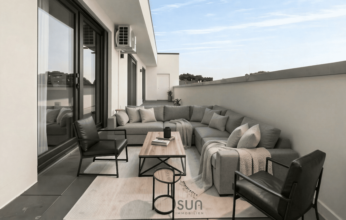 STATE-OF-THE-ART AN DER NIDDA – Atemberaubende Penthouse-Weite mit zeitlosem Neubau-Charme, 65934 Frankfurt am Main (Höchst Nied)