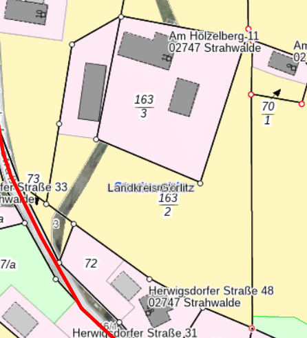 Weitläufiges Grundstück (3.700 m²) in Herrnhut – Wohnbaufläche & Landwirtschaft mit Bestandsscheune, 2747 Herrnhut