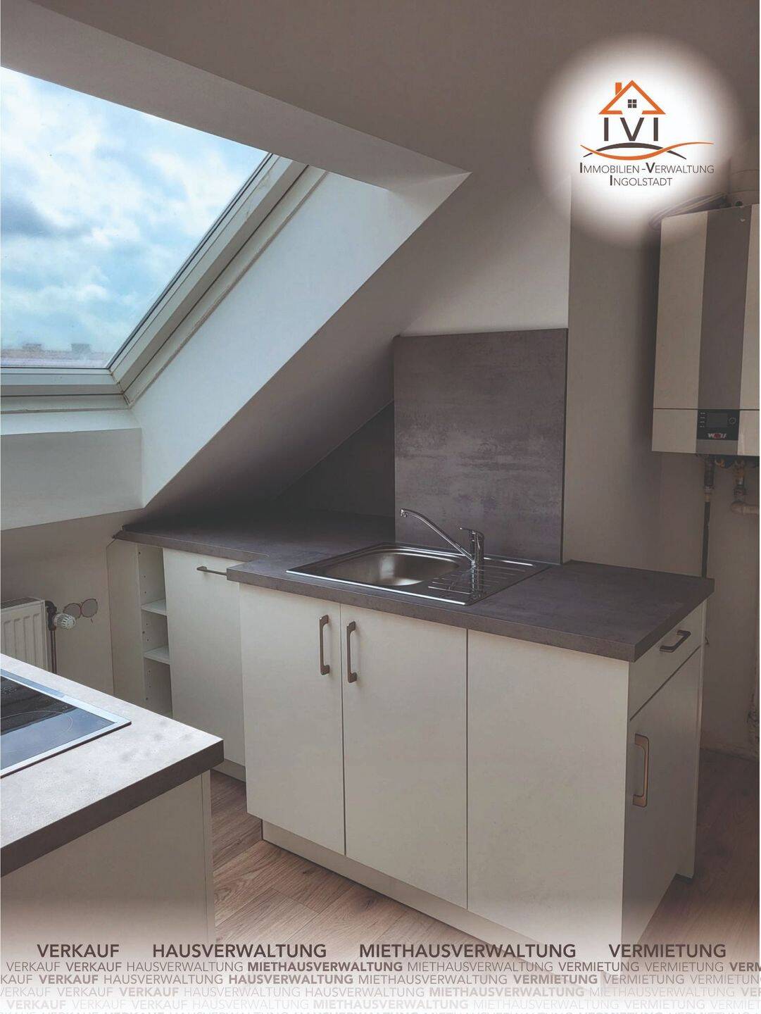 Lichtdurchflutete, voll möblierte 2-Zimmer-Dachgeschosswohnung in Ingolstadt, 85057 Ingolstadt (Ingolstadt)