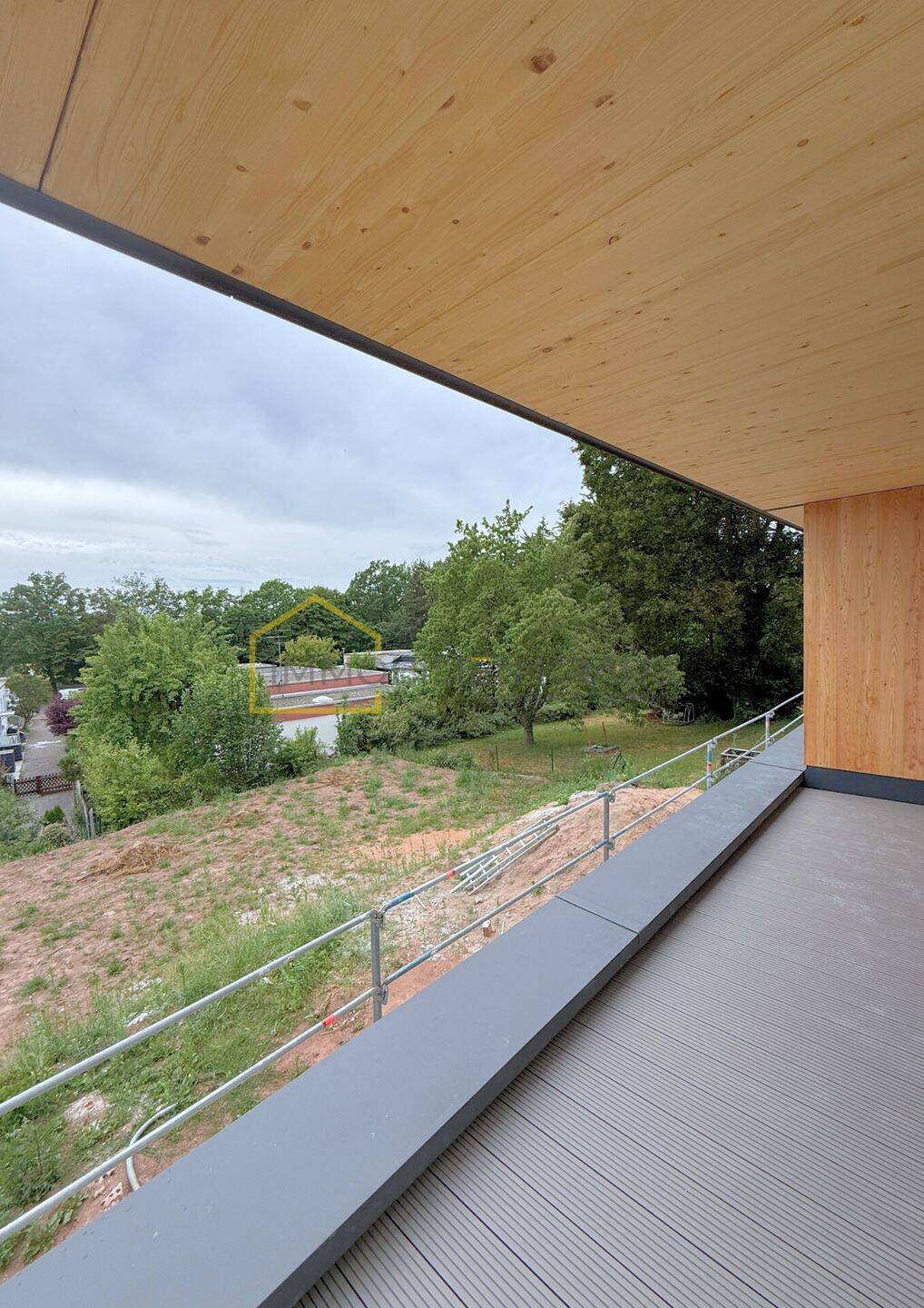 Massivholz-Neubau: 2 Zimmer mit Balkon, KfW40, gesundes Wohnklima, Weitblick, 91058 Erlangen (Bruck Eltersdorf Erlangen-Süd Sebaldussiedlung Tennenlohe)