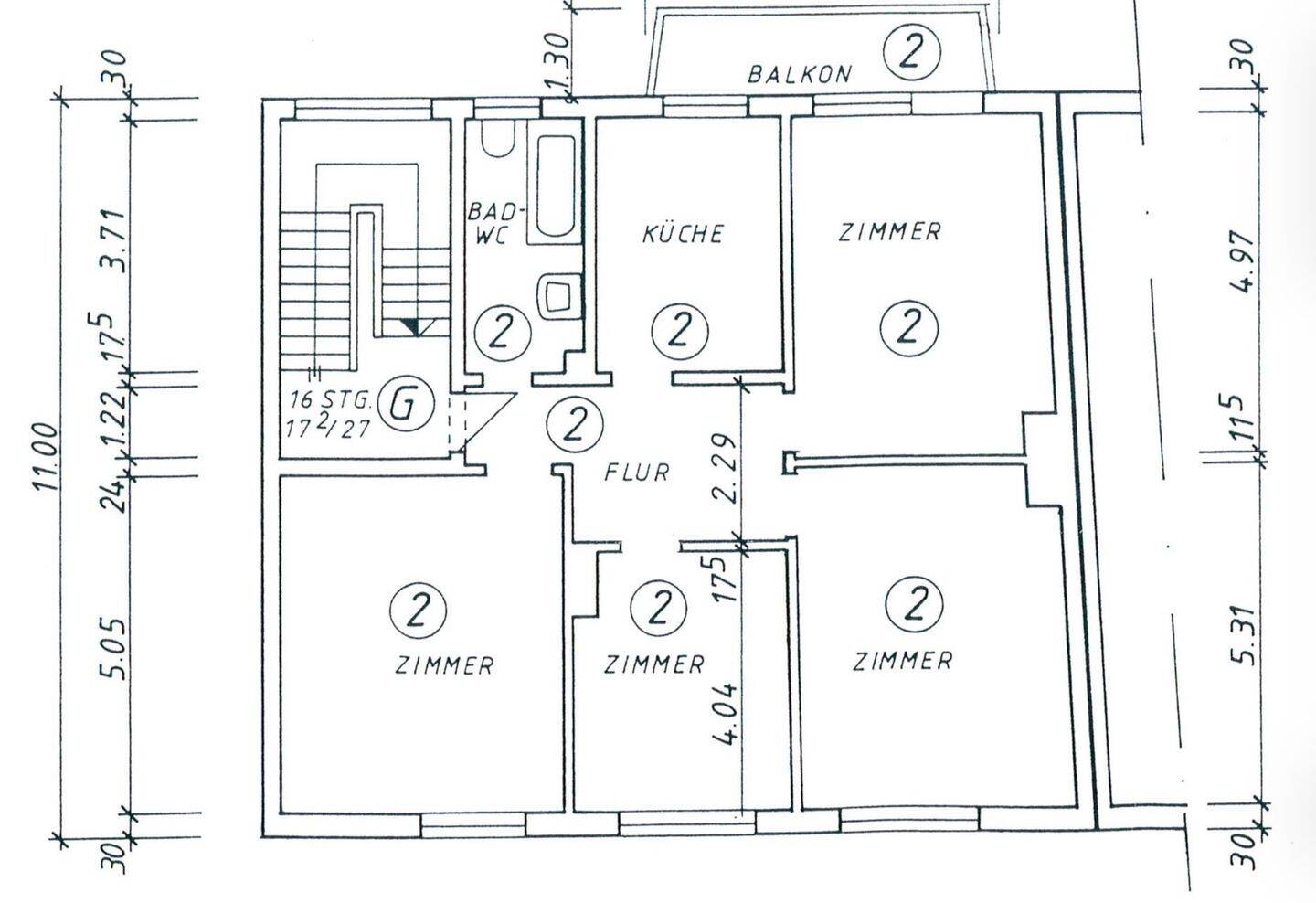 98 qm Wohnung im Hansaviertel von privat, 48155 Münster
