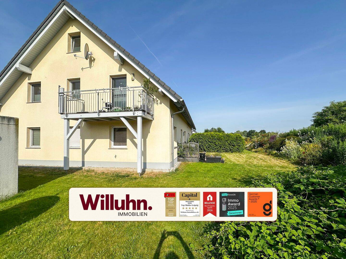 Ab 01.09. Maisonette-Wohnung | Balkon | Garage | Fußbodenheizung | Viel Raum für Kinder, 4838 Doberschütz