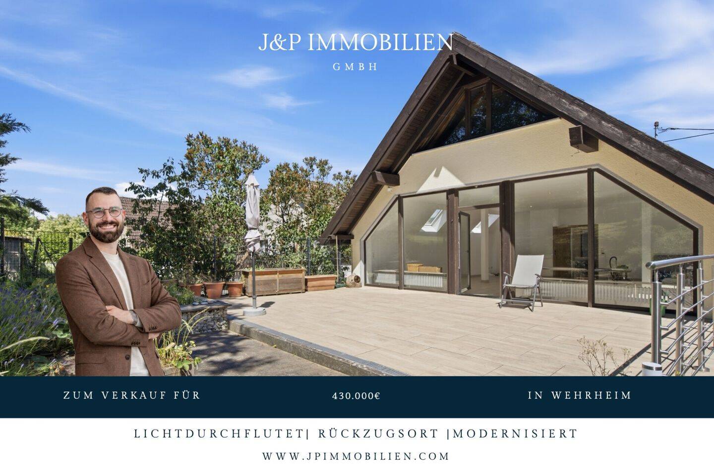 Freistehendes Einfamilienhaus mit traumhaftem Wohnzimmer, Garten & Ausbaureserve, 61273 Wehrheim