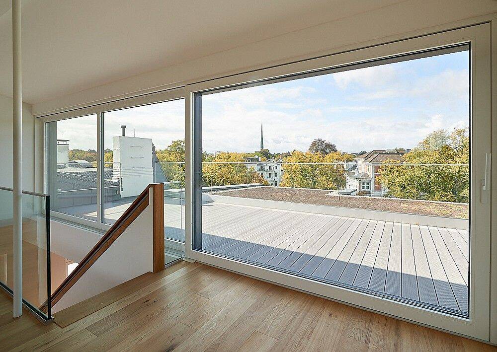 Exklusive Maisonette mit beeindruckender XXL-Terrasse in bester Lage am Leinpfadkanal, 22301 Hamburg (Hamburg-Nord Winterhude)