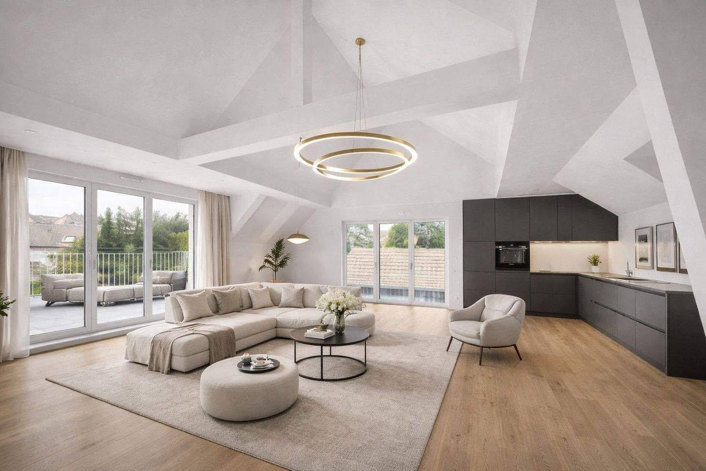 Jetzt besichtigen | 5 Zimmer-Penthouse, große Süd-West-Dachterrasse, barrierefrei, 65189 Wiesbaden (Biebrich Wiesbaden)