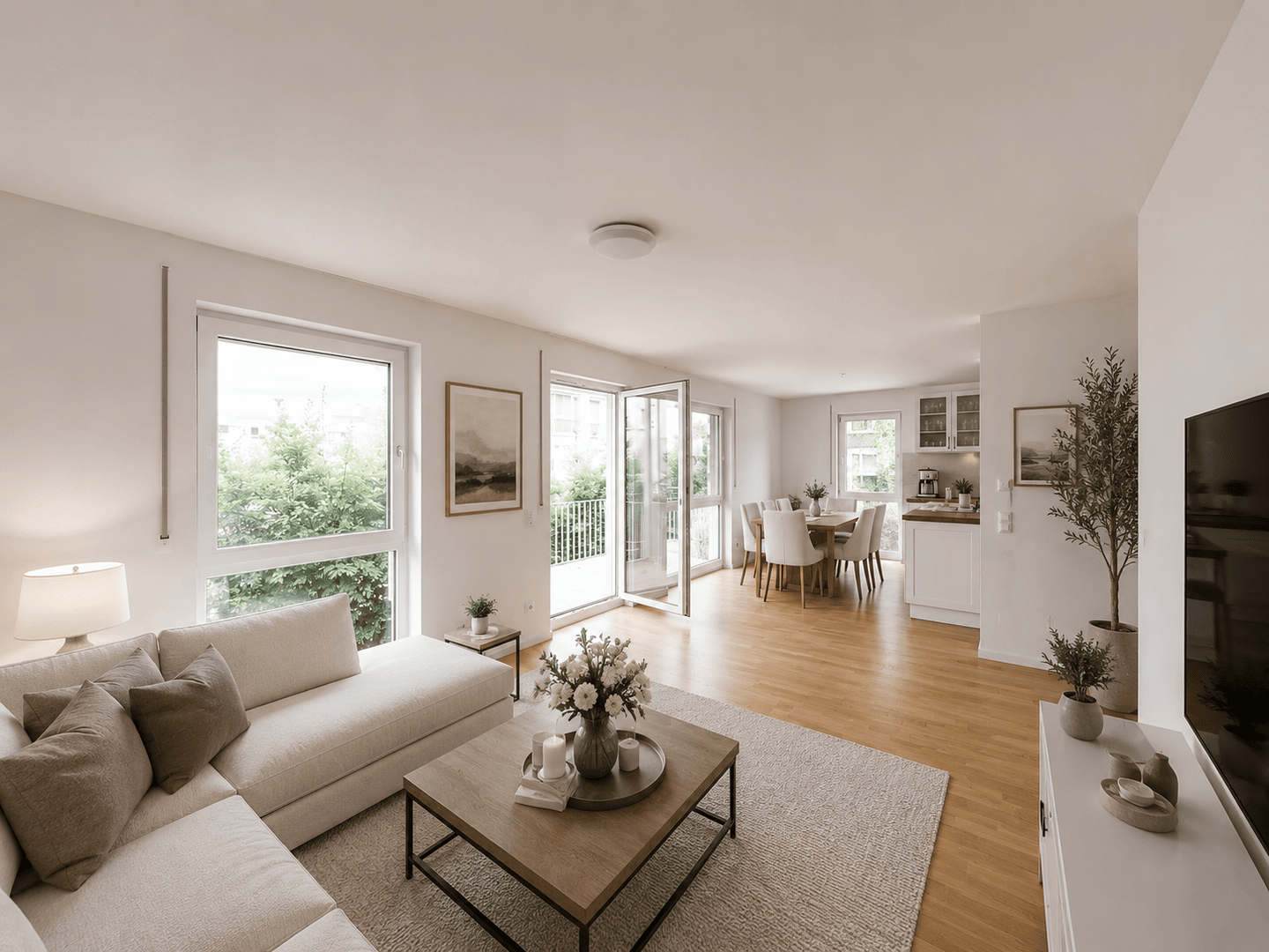 *Jetzt Umzugsbonus sichern* Perfekt für Familien: moderne 4-Zimmer Wohnung mit Balkon