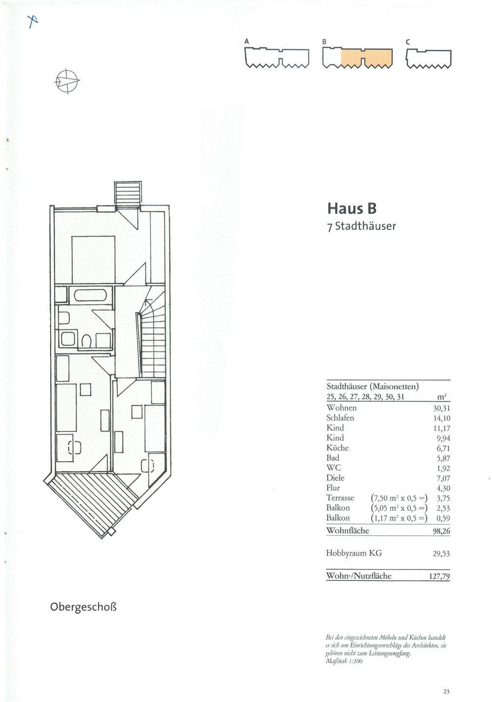 Provisionspflichtig! Zentrale Maisonettewohnung,4 Zimmer und 1 Hobbyraum mit Ausbaupotenzial, 81829 München (Berg am Laim Trudering-Riem)