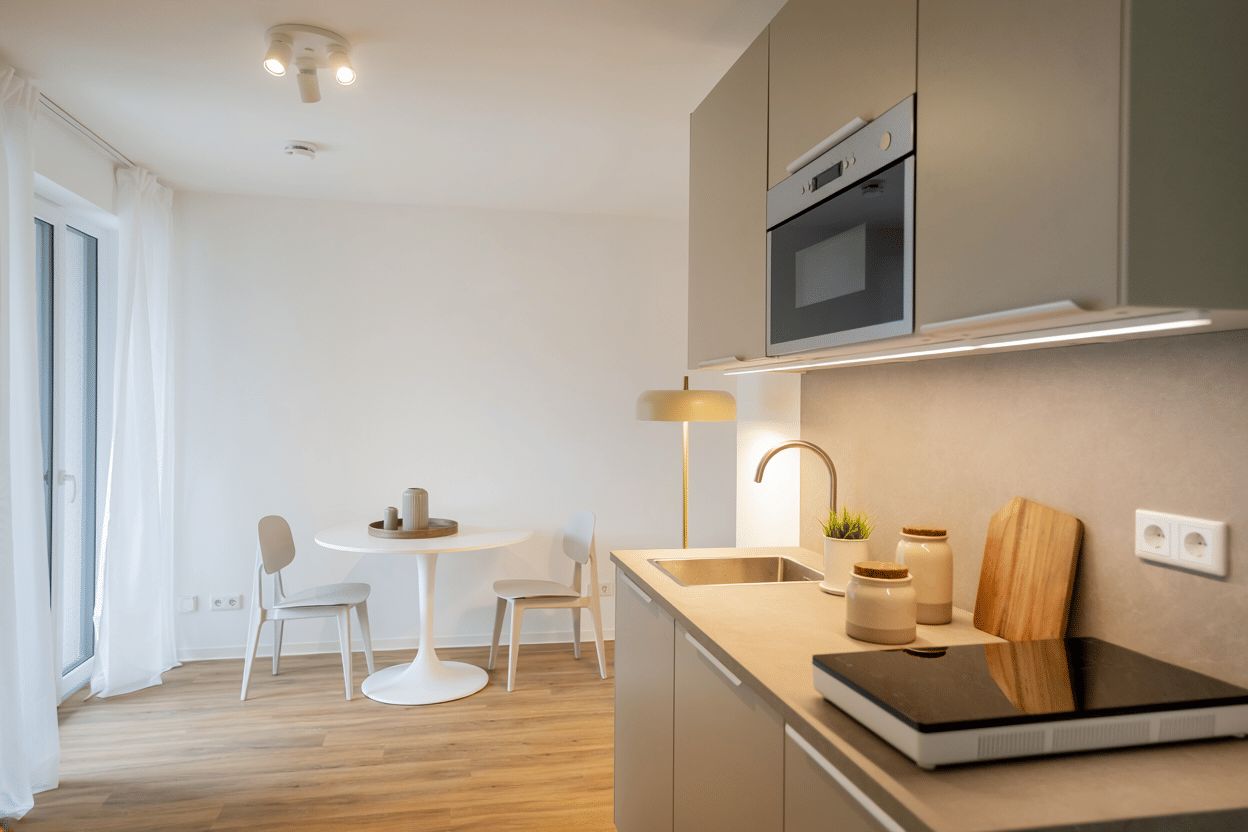 Vollmöbliertes Stadt-Apartment (WE19) an der Alten Bastei | mit Balkon, in Uninähe!, 52062 Aachen
