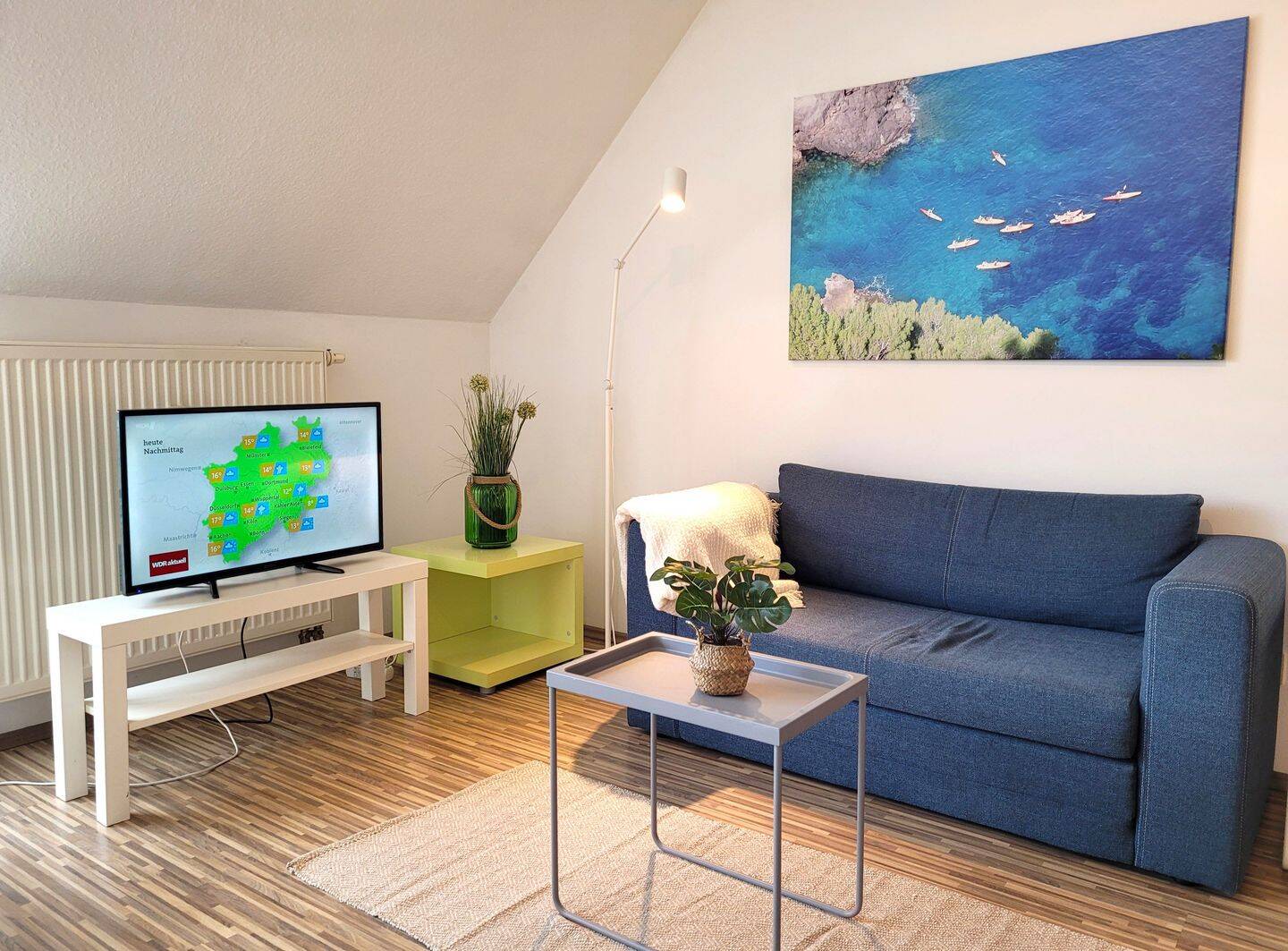 Bestlage zentral Johannis/Gärten hinter der Veste – gemütliches Apartment mit Sonnen-Balkon, hochwertig möbliert, 90408 Nürnberg (Großreuth h. d. Veste Gärten h. d. Veste Maxfeld Nordbahnhof Sankt Johannis)