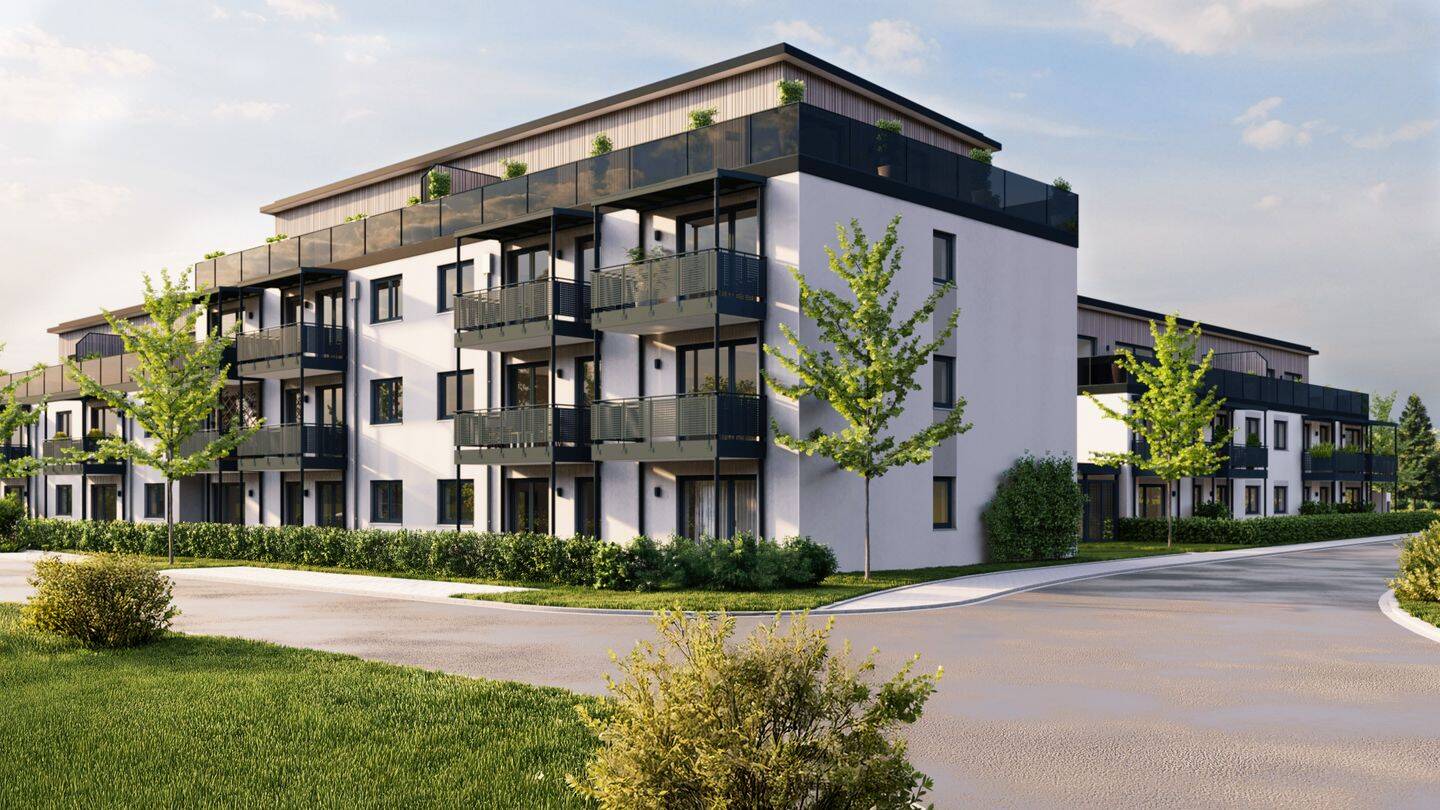 Traumhafte Penthousewohnung in Moosburg, Neubau!, 85368 Moosburg a.d. Isar
