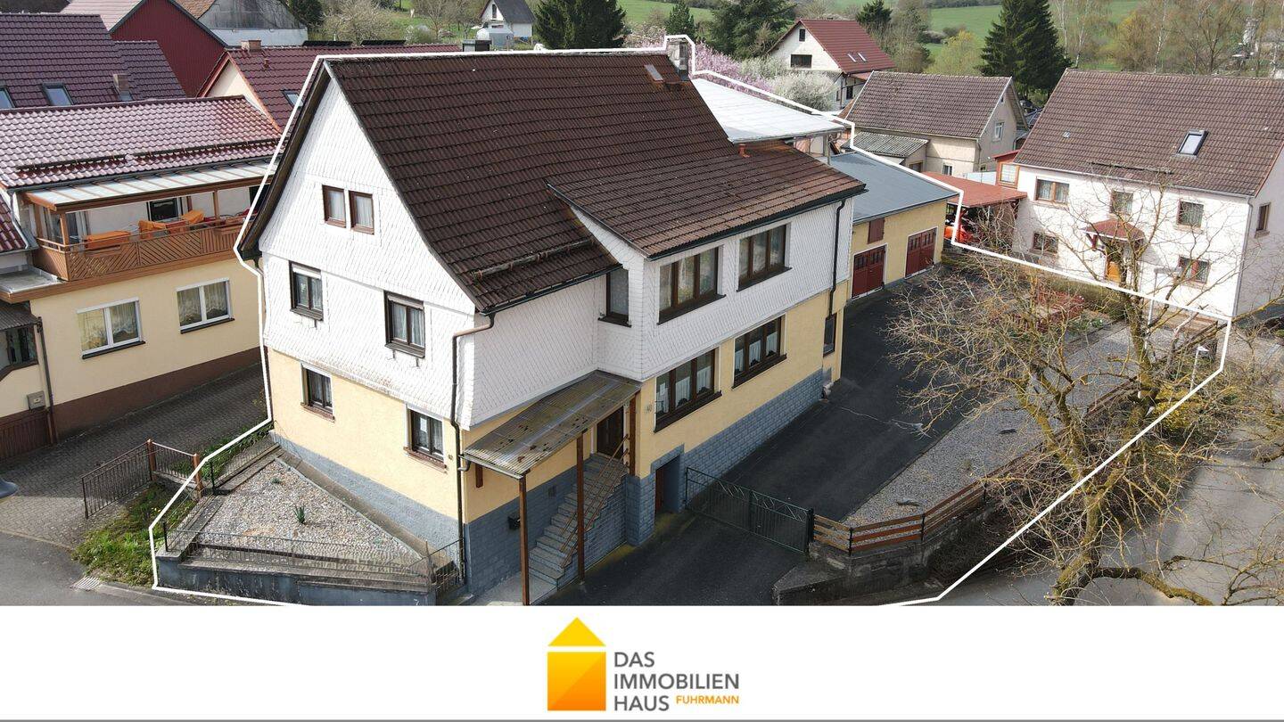 Freistehendes Einfamilienhaus mit 3 Garagen!, 98660 Beinerstadt
