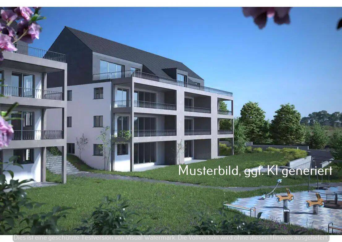 Praktische 2 Zimmer Wohnung mit grosser Terrasse, moderne Wärmepumpenheizung, 79618 Rheinfelden (Baden)