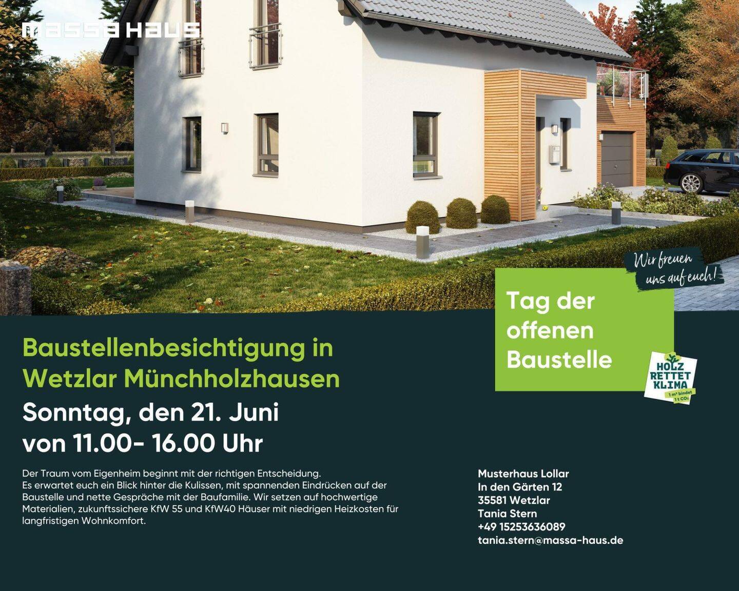 Baustellenbesichtigung am Sonntag, den 21. Juni von 11.00 bis 16.00 Uhr???????, 35581 Wetzlar