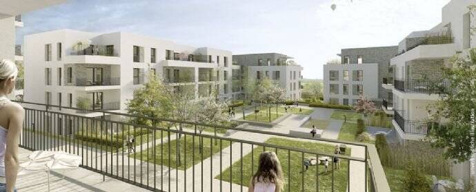 48,10 m², Großzügige 2-Zimmerwohnung mit Einbauküche in Heidelberg Bahnstadt, 69115 Heidelberg (Bahnstadt Bergheim Pfaffengrund Weststadt)