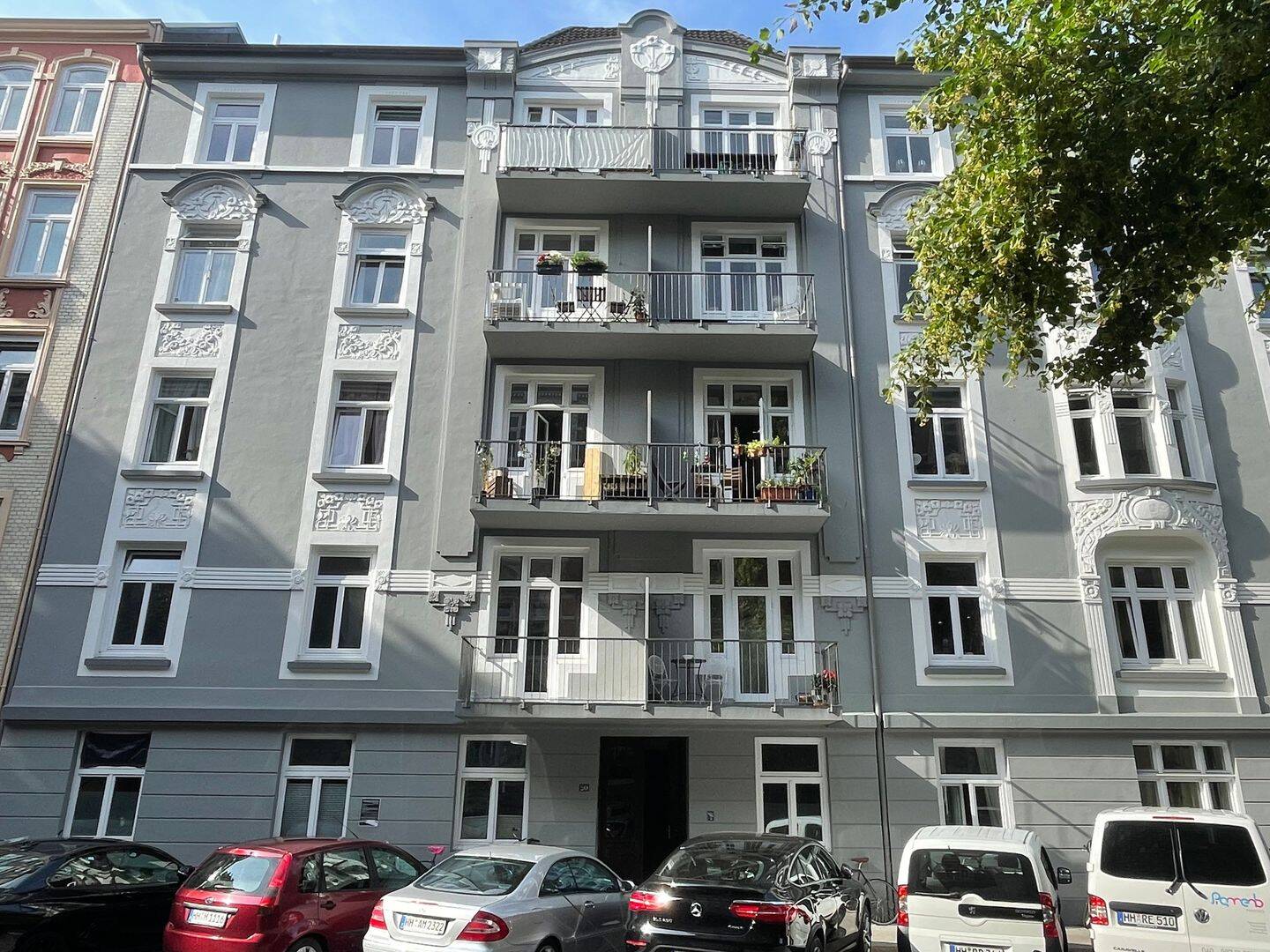 Rotherbaum: 3,5-Zi.-Altbau in Uninähe – Wohnbüro / Praxis / Atelier, WG möglich