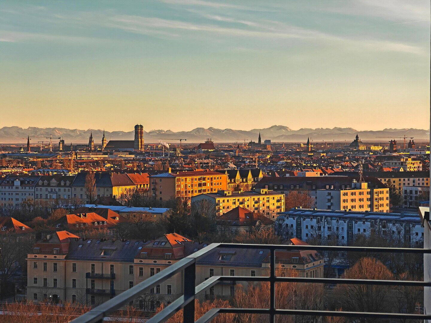 DAS Penthouse – 100% München und Alpen vereint