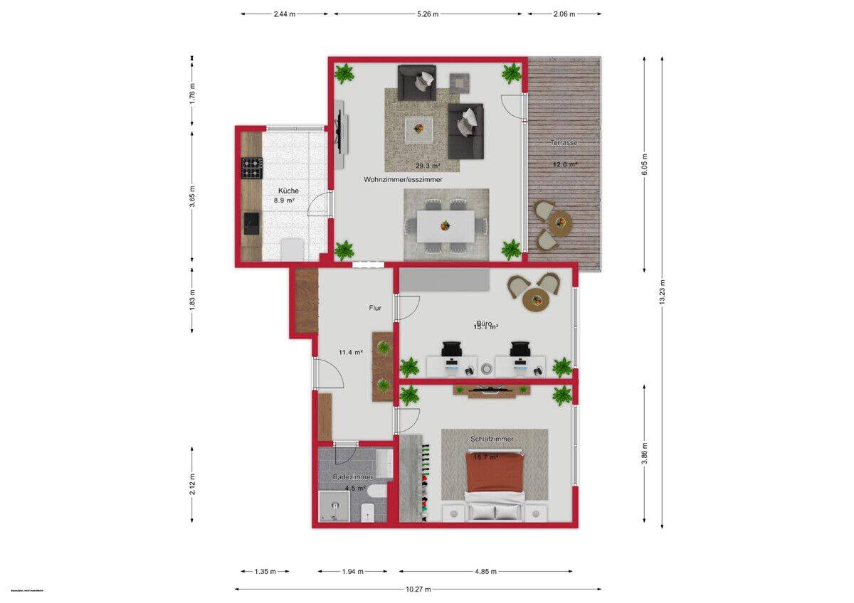 Solln: Einladende, helle 3 Zimmer-Wohnung mit großzügigem Süd-Balkon in sehr gepflegter Wohnanlage., 81477 München (Thalk. Obersendl.-Forsten-Fürstenr.-Solln)