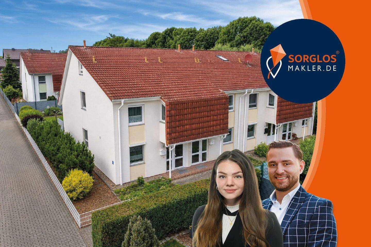 Familienfreundliches Reihenendhaus mit Garten, 39387 Oschersleben (Bode)