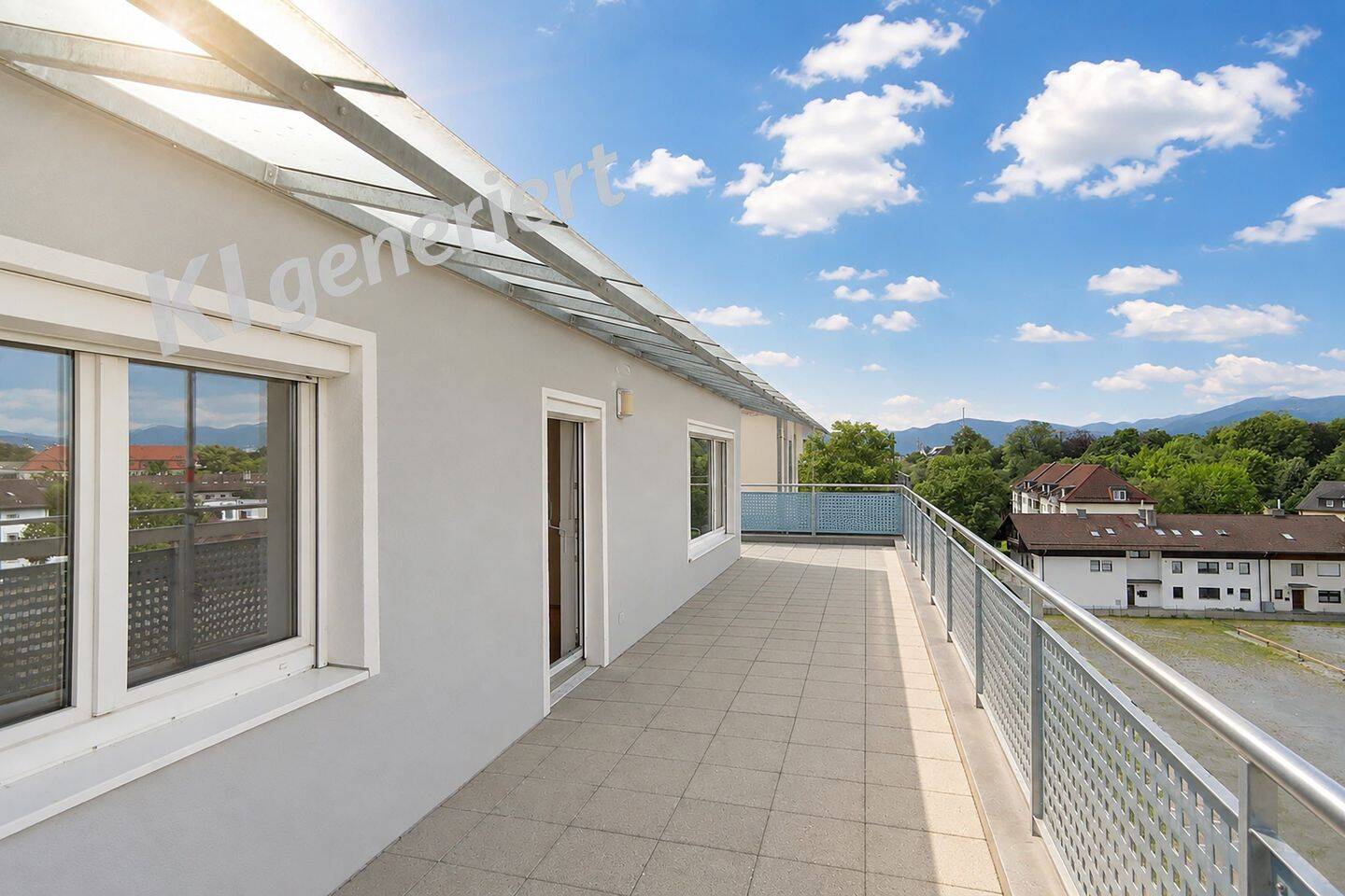 2 Zimmerwohnung – Ihr Logenplatz über Rosenheim mit Alpenblick, 83022 Rosenheim (Happing Innenstadt Ost Süd West)