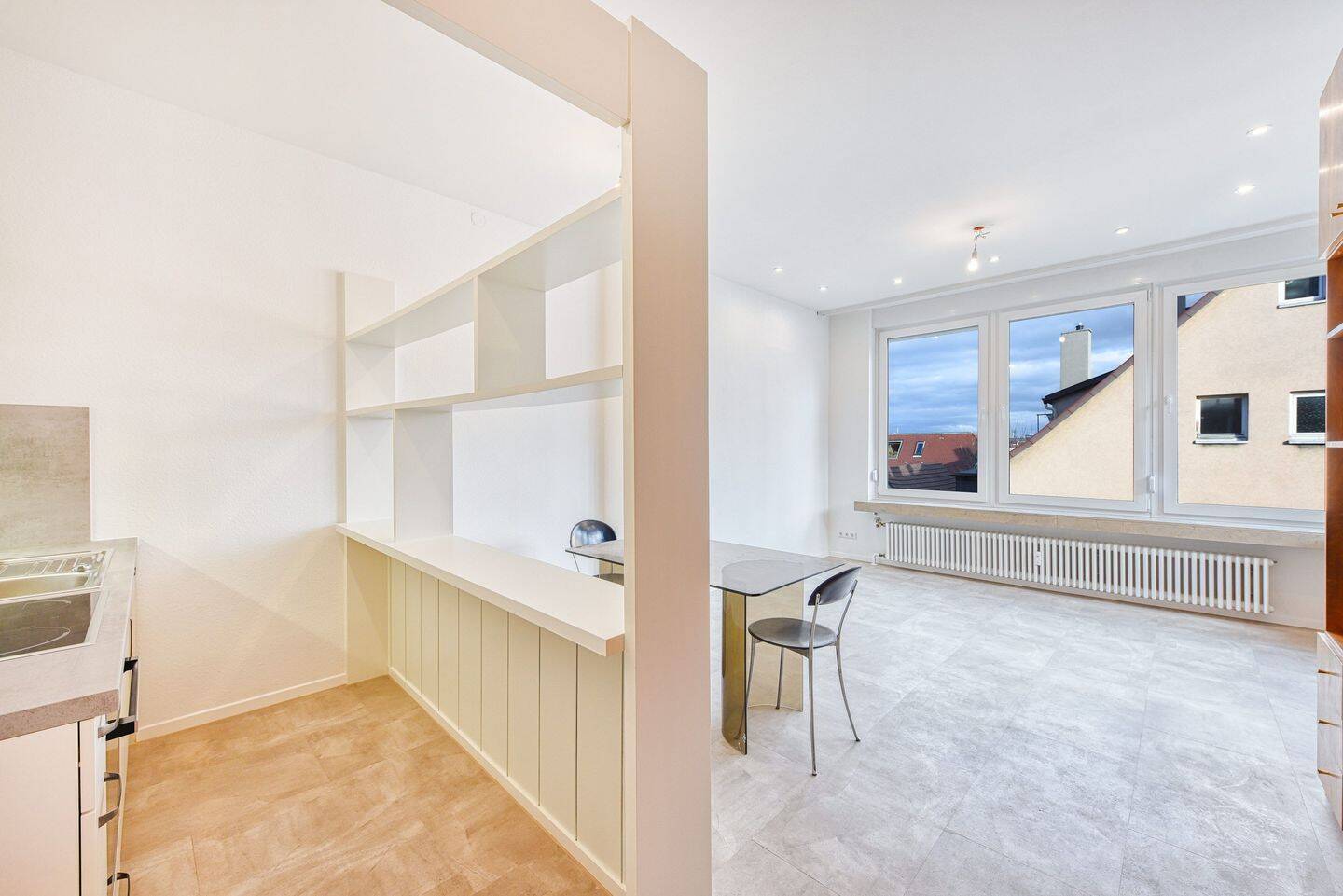 +++ Zentral, bequem & teilmöbliert – modernisierter Altbau – inklusive Einbauküche +++, 70435 Stuttgart (Stammheim Zuffenhausen)