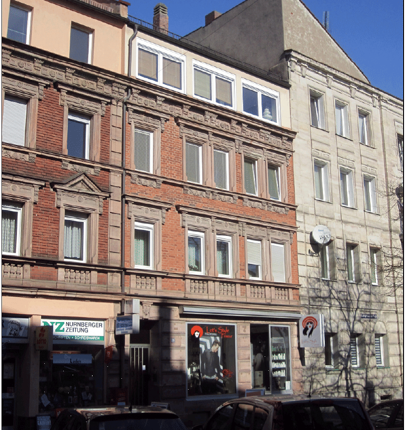 Vermiete 2-Zi-Wohnung Nähe Rennweg, 90489 Nürnberg (Gärten bei Wöhrd Rennweg Veilhof Wöhrd)