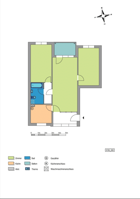 3-Zimmer Wohnung in Godshorn! Nur mit B-Schein!, 30855 Langenhagen