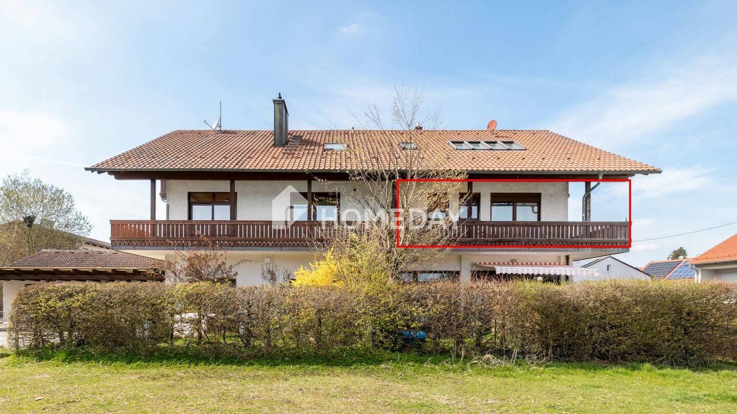 Attraktive 2,5-Zimmer-Wohnung mit Balkon, Garten und Stellplatz in Nandlstadt, 85405 Nandlstadt