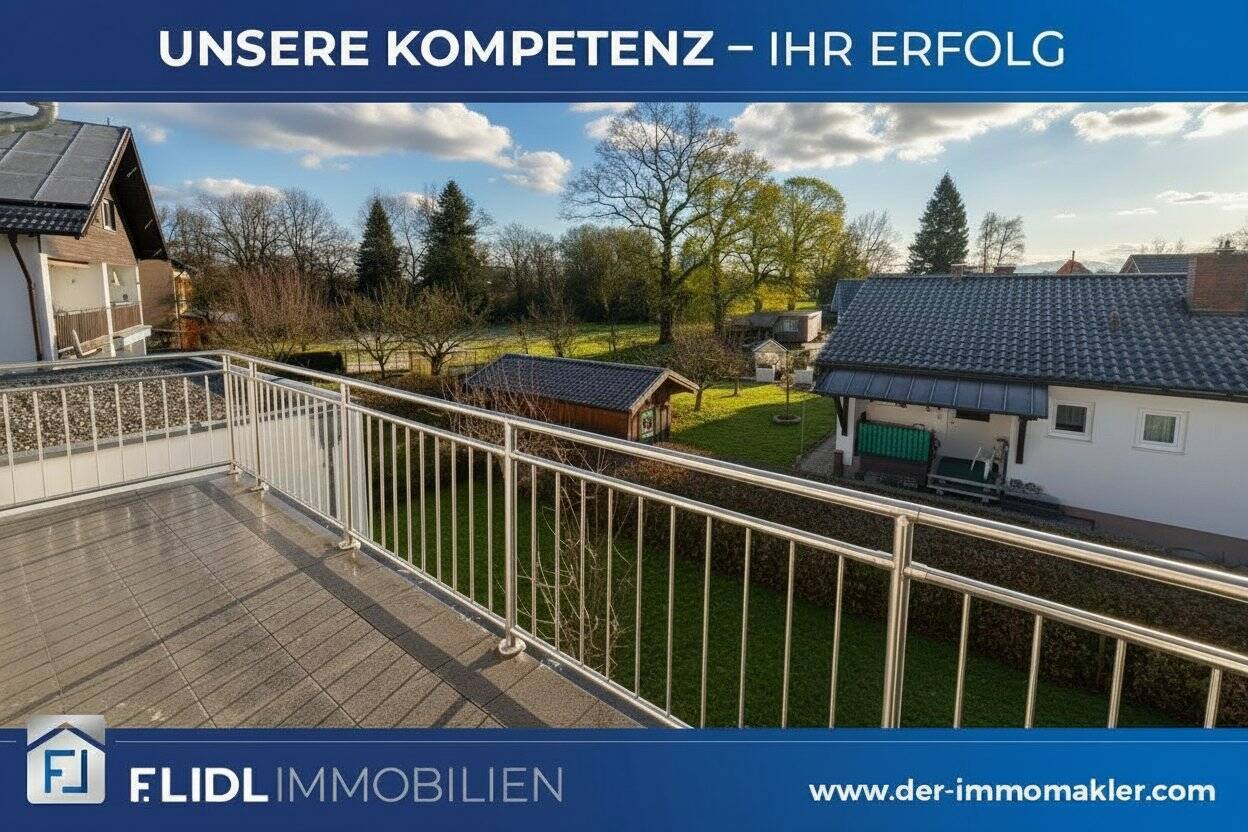 Provisionsfreie 2 Zimmer Eigentumswohnung in 6-Fam. Haus / 1. Stock links, 94060 Pocking