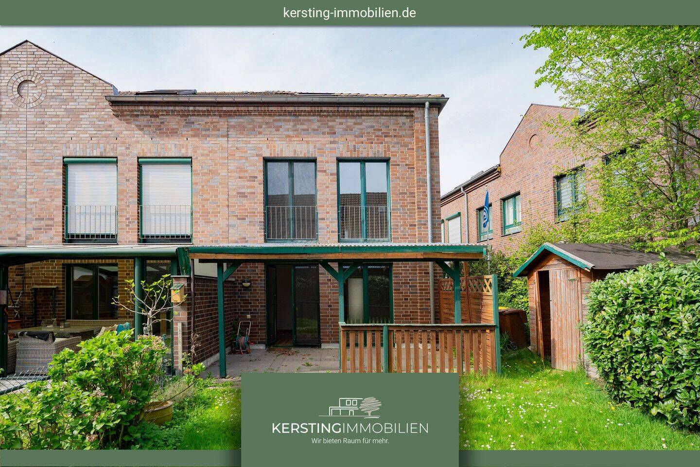 Krefeld-Oppum: Zeitloses 4-Zimmer-Reihenendhaus in schöner Hofanlage mit Garage und zwei Bädern!, 47809 Krefeld