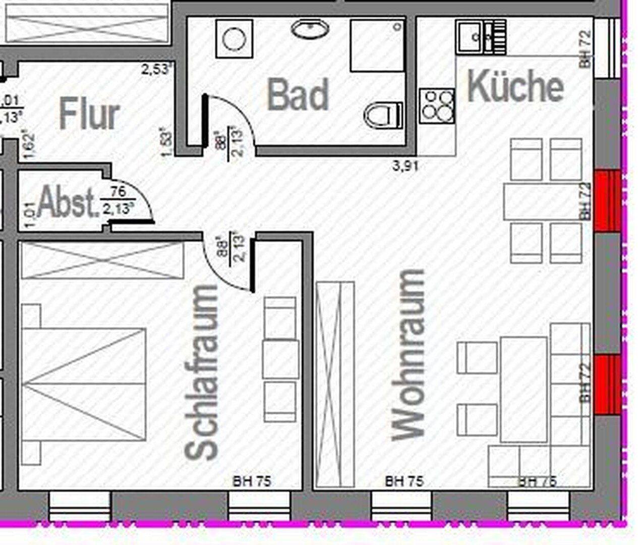2 Raum Wohnung in Sagard- Rügen, 18551 Sagard