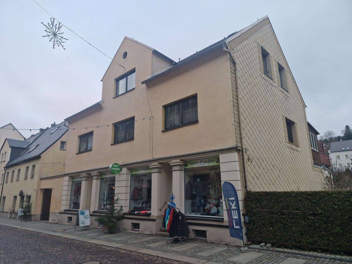 Voll vermietetes Wohn- und Geschäftshaus in bester Innenstadtlage von Olbernhau!, 9526 Olbernhau