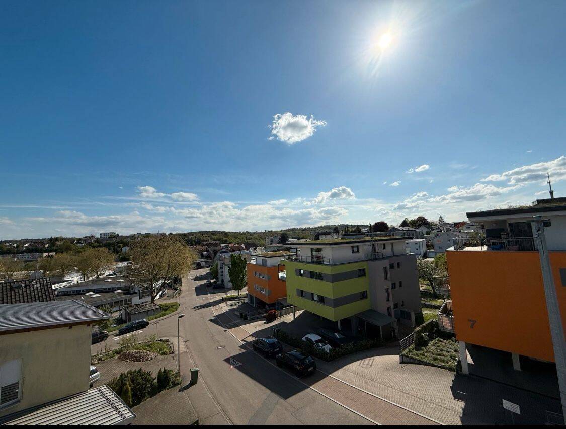 IN BRETTEN-CITY- 3,5 ZIMMERN + BALKON MIT WEITBLICK + GARAGE UND STELLPLATZ, 75015 Bretten