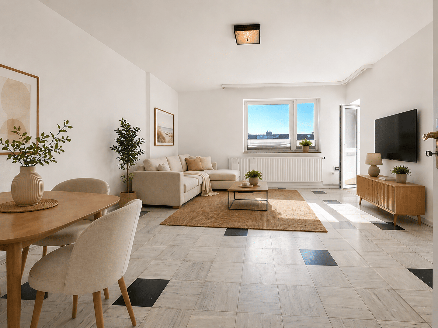 Bezugsfreie 3-Zimmer-Eigentumswohnung mit sonnigem Süd-West-Balkon in gefragter Lage, 23562 Lübeck (Sankt Jürgen)