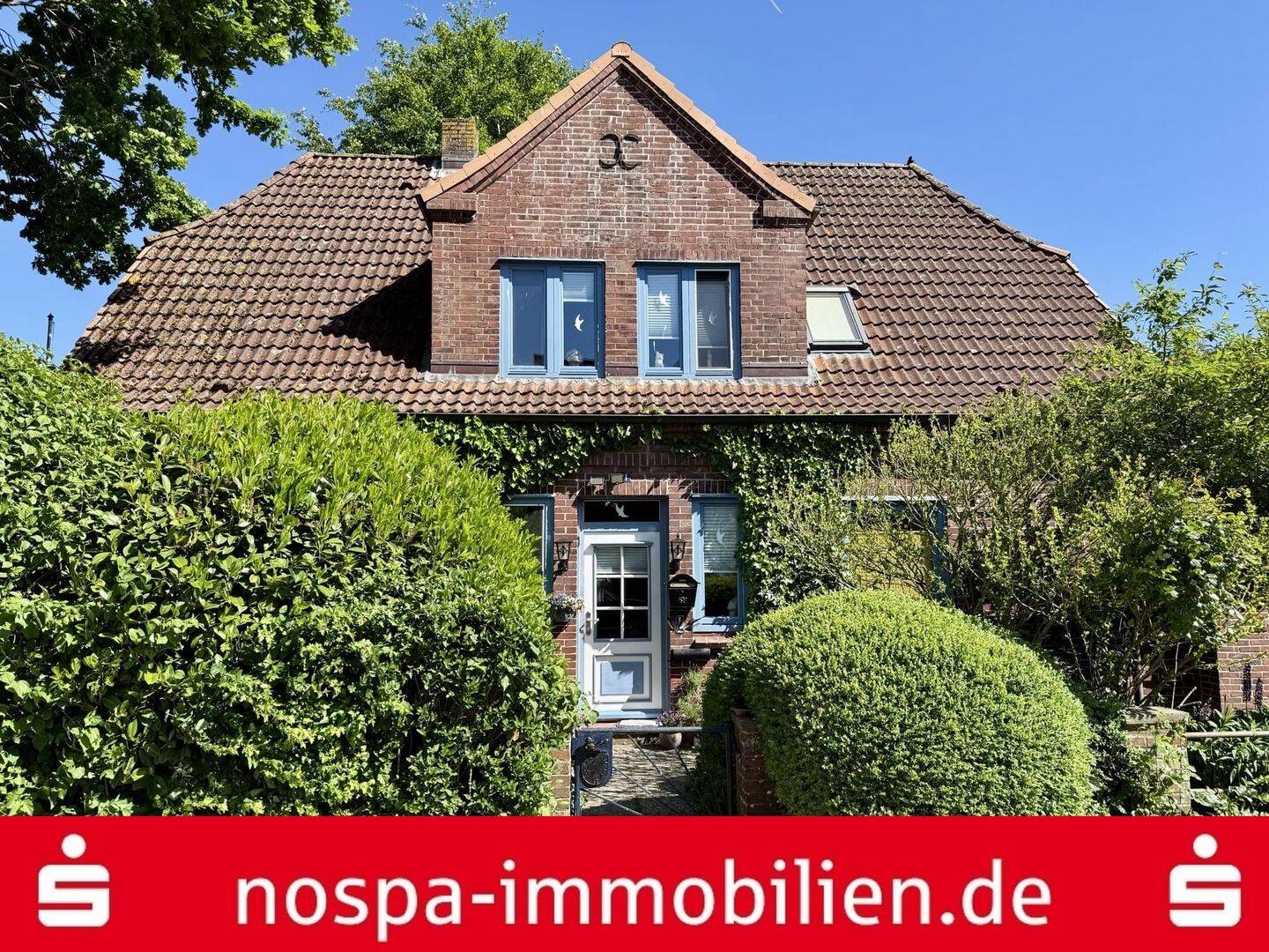 Holländerstädtchen Friedrichstadt: Einfamilienhaus mit Garage, 25840 Friedrichstadt