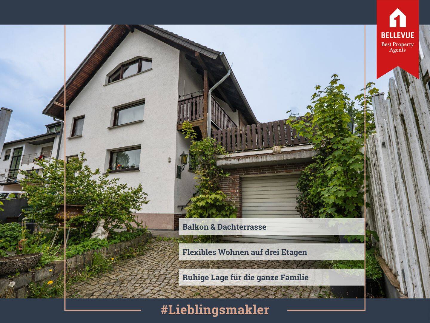 Familienfreundliches Einfamilienhaus mit Dachterrasse, Balkon & Garage, 53925 Kall