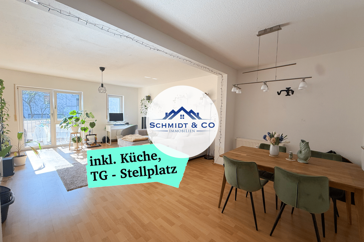 Wunderschöne 2-Zimmer-Wohnung | In direkter Nähe der TU & Innenstadt | Schmidt & Co. Immobilien, 64289 Darmstadt (Darmstadt Kranichstein)