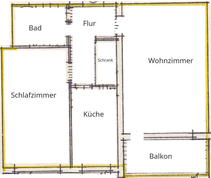 Sanierte 2-Zimmer-Wohnung mit Balkon & neuer Einbauküche – Erstbezug, 63477 Maintal