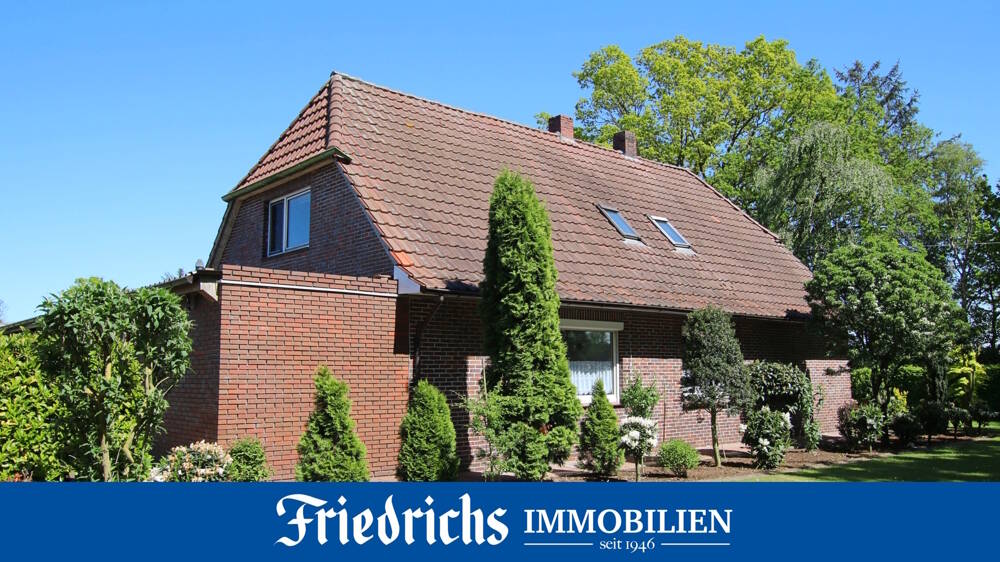 Modernisierungsbed. Wohnhaus mit Ackerfläche, Garage u. Nebengeb. in Edewecht-Westerscheps – Alleinlage, 26188 Edewecht