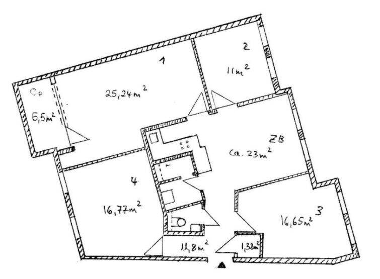 107 m² | 4 ½ Zimmer / 4 ½ rooms | renoviert / renovated | Balkon | Aufzug | Nürnberg-90419-St. Johannis, 90419 Nürnberg (Kleinweidenmühle Sankt Johannis)