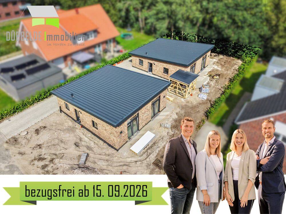 Erstbezug! Wohnen auf einer Ebene – moderner Haustyp mit durchdachter Ausstattung!, 26689 Apen