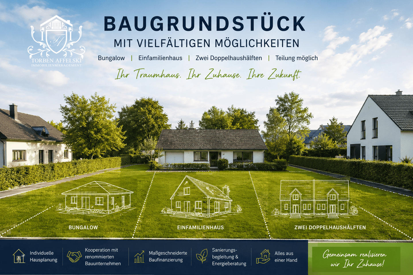 Attraktives Baugrundstück – Bungalow, EFH oder Doppelhaus denkbar, 50189 Elsdorf