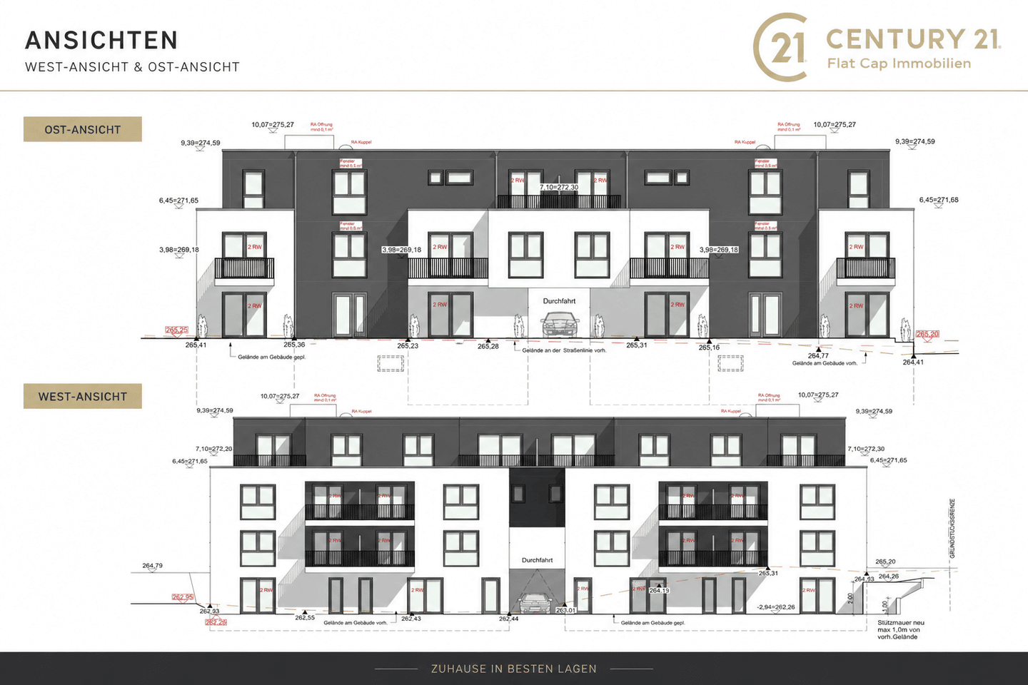 Genehmigtes Neubauprojekt mit 24 Wohneinheiten – zukunftsorientierte Wohnkonzeption in Remscheid, 42855 Remscheid (Innen Lüttringhausen Nord Süd West)