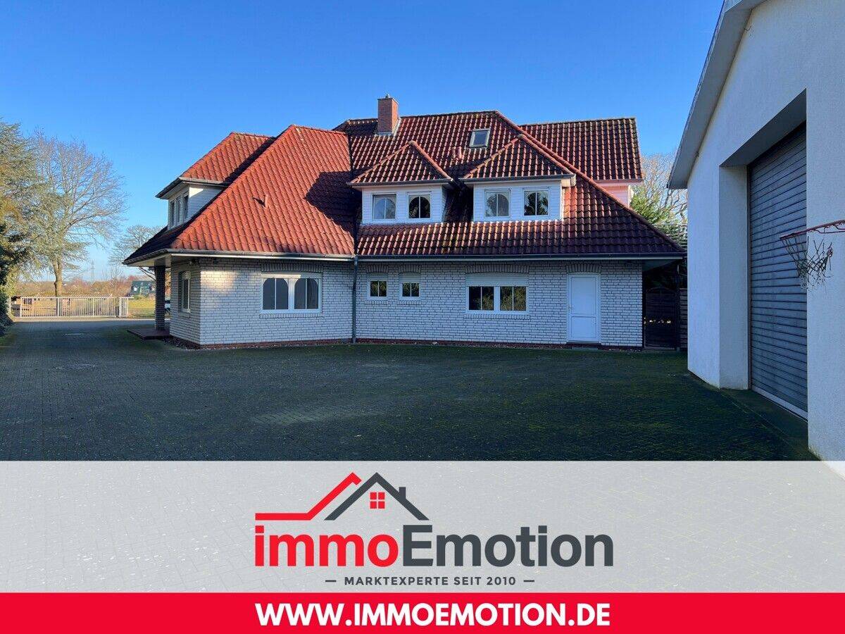 Exklusive Gewerbeimmobilie mit großzügiger Wohnung, Halle und Garage – ideal für Unternehmer!, 27299 Langwedel