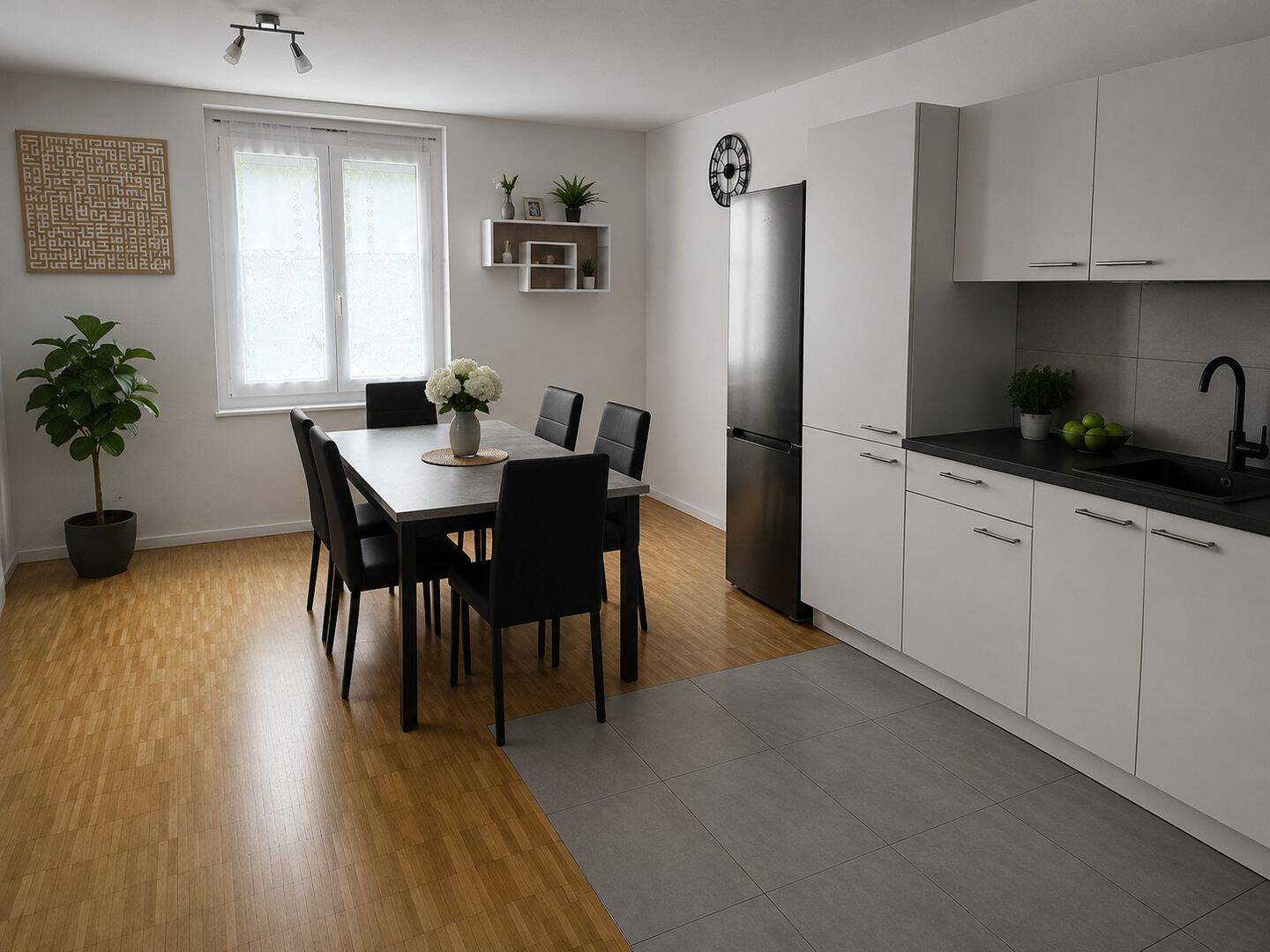 Moderne, barrierefreie 3-Zi.-EG-Wohnung mit 112,3 m² Wohnfläche in KA-Neureut ab dem 01.08.2026 provisionsfrei zu vermieten., 76149 Karlsruhe (Neureut Nordstadt)