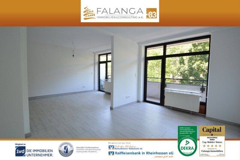 FALANGA IMMOBILIEN – Top sanierte und gut augfeteilte 3-Zimmer-Whg. im Herzen der Mainzer Neustadt!, 55118 Mainz (Neustadt)