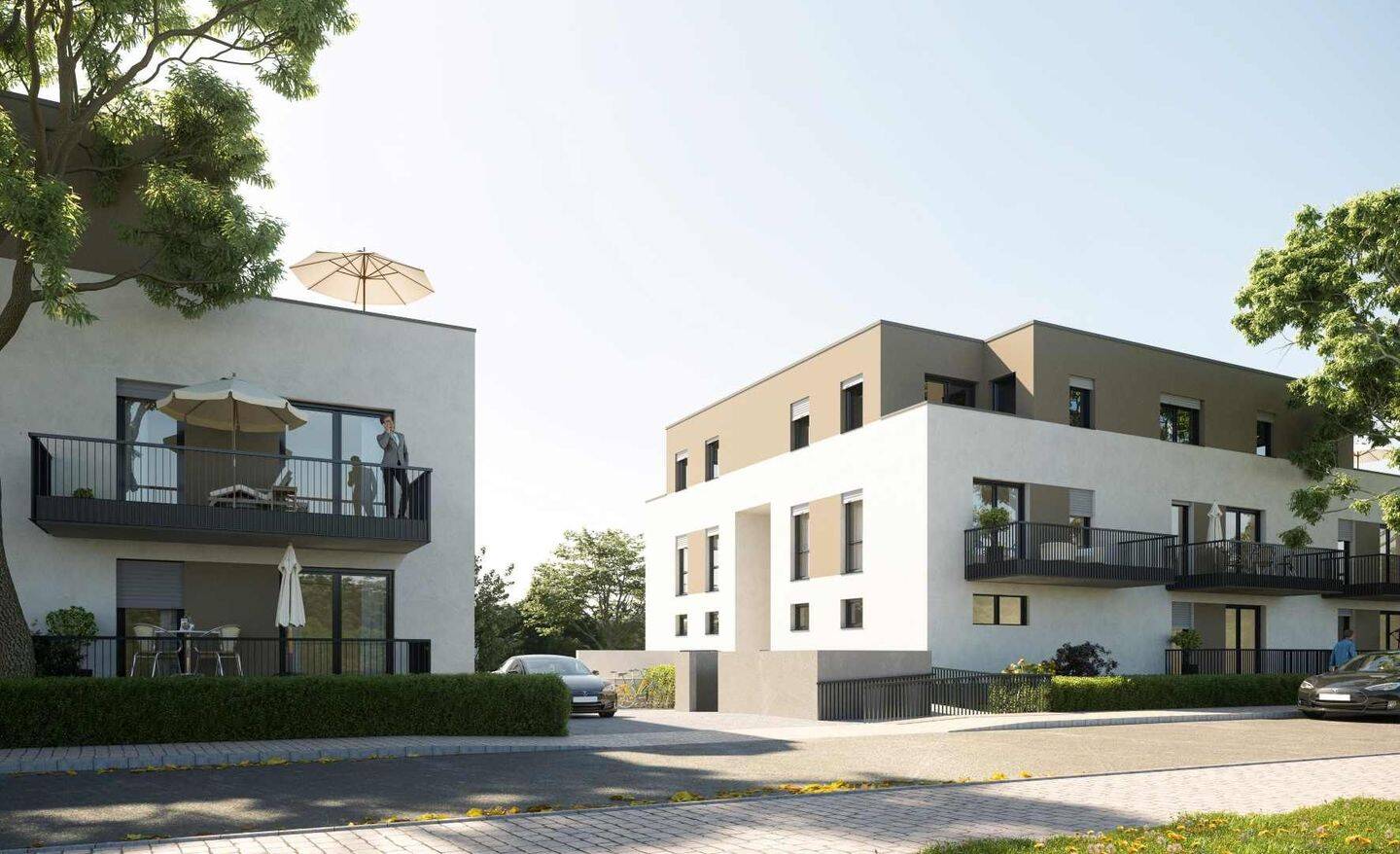 Schwellenfreie 2-Zimmer Wohnung mit Balkon! Erstbezug! Solms-Burgsolms, 35606 Solms