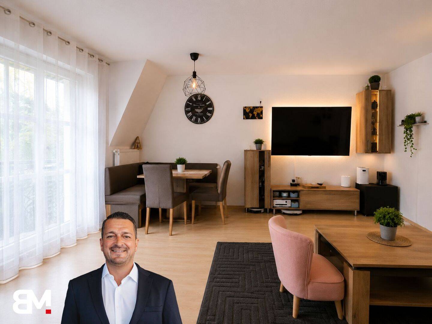 Ideal für Pendler & Familien 3 Zimmer mit Balkon & TG, 86424 Dinkelscherben